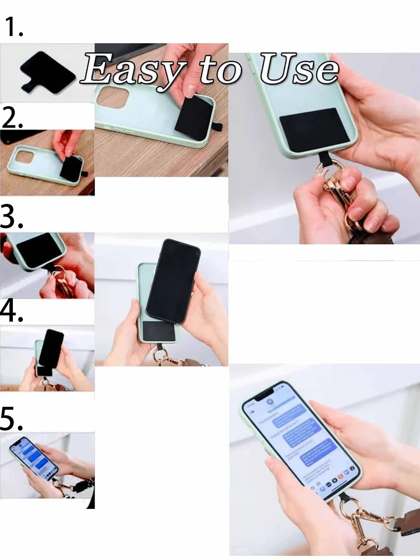 Crossbody Phone Strap Pouch