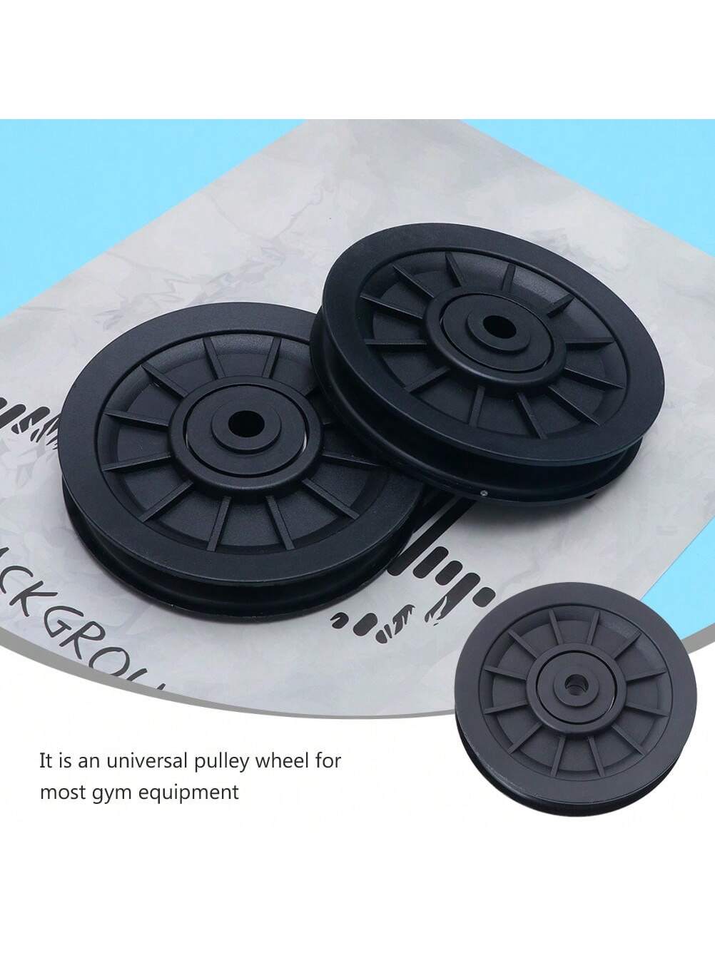 4PCS Universal Gym Pulley Wheels