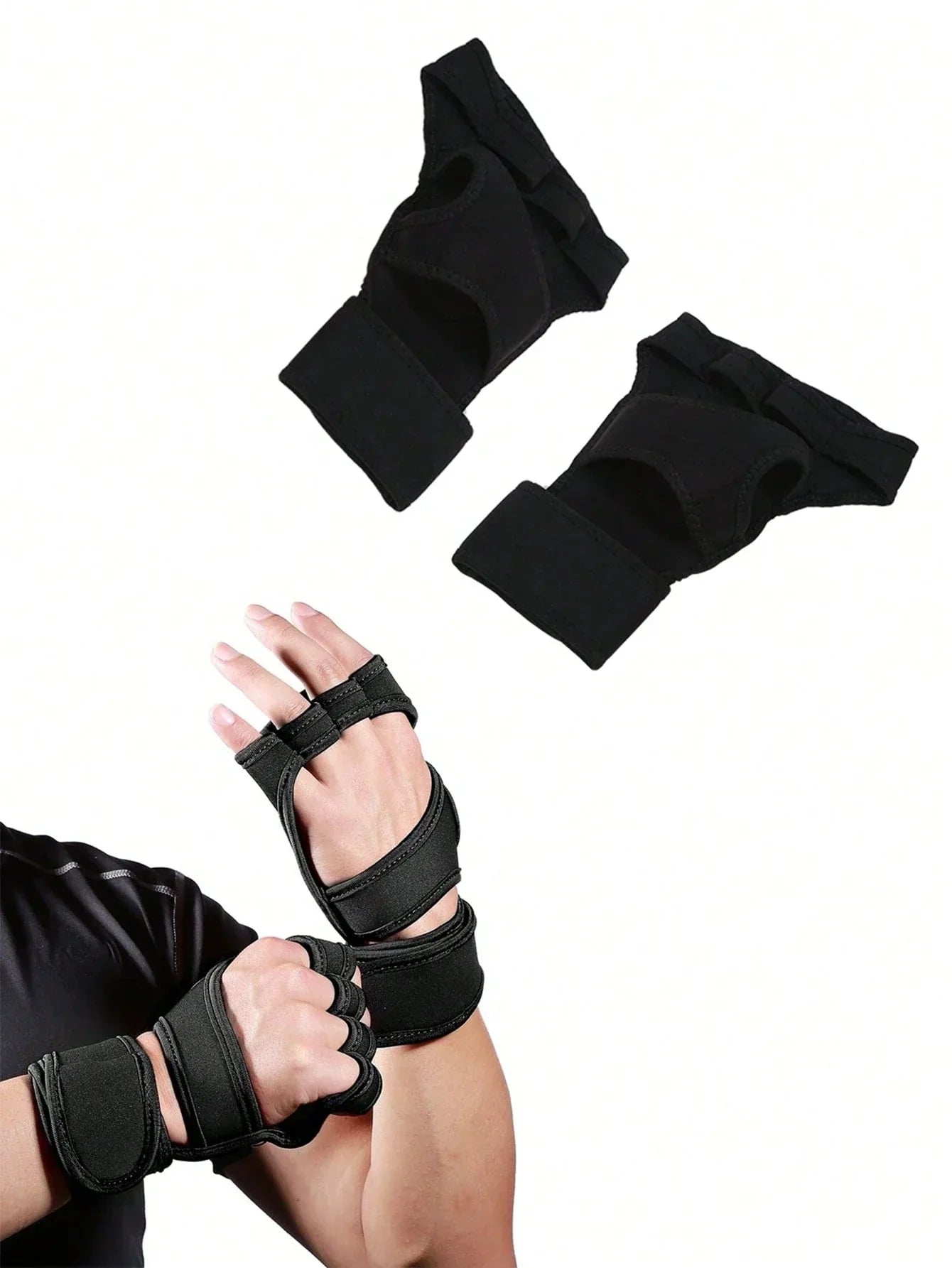 Unisex Fingerless Sports Gloves
