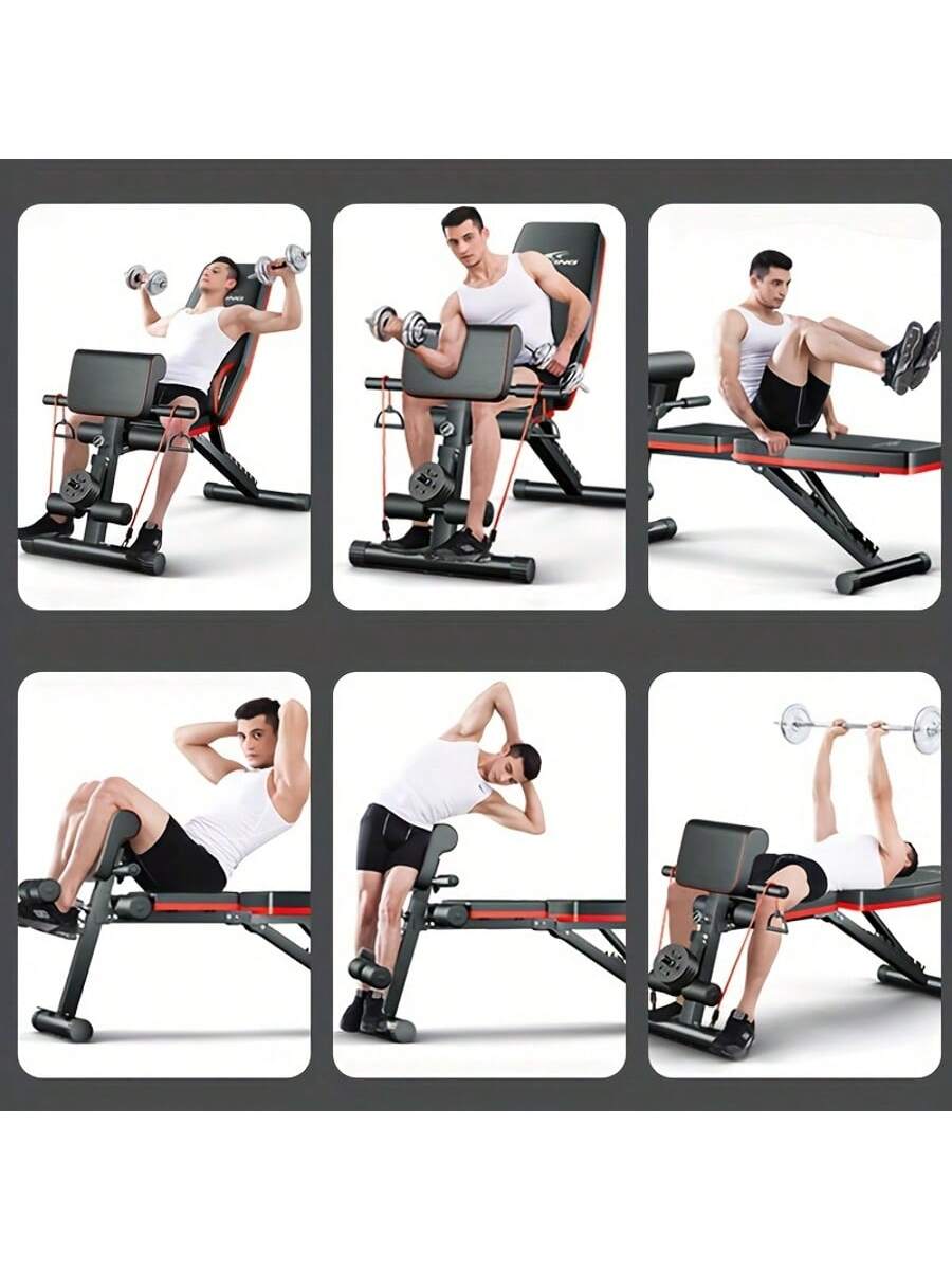 Heavy-Duty Folding Fitness Bench