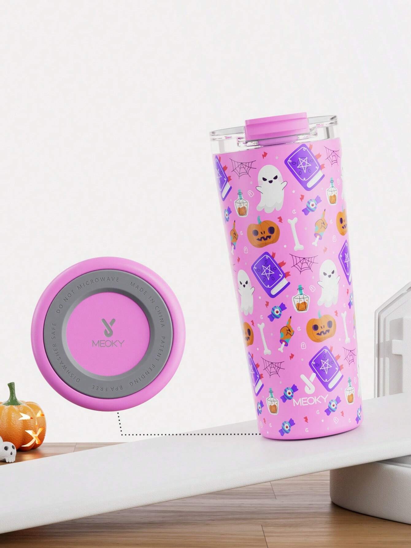 Meoky 24oz Insulated Coffee Mug