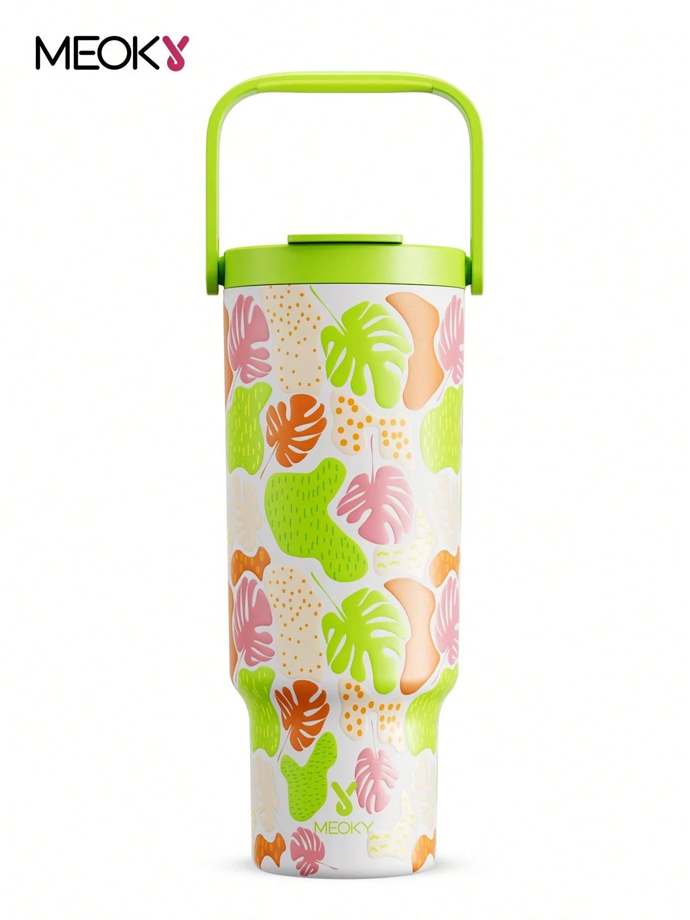 Meoky 40oz Insulated Stainless Steel Tumbler