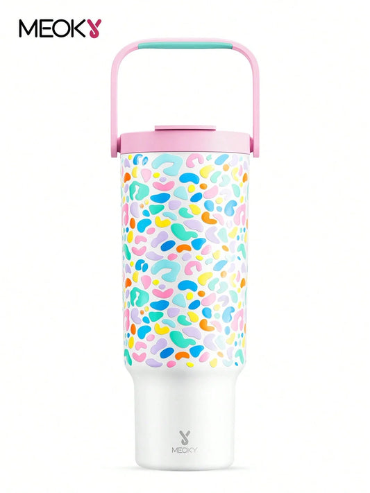 Meoky 40oz Insulated Handle Cup