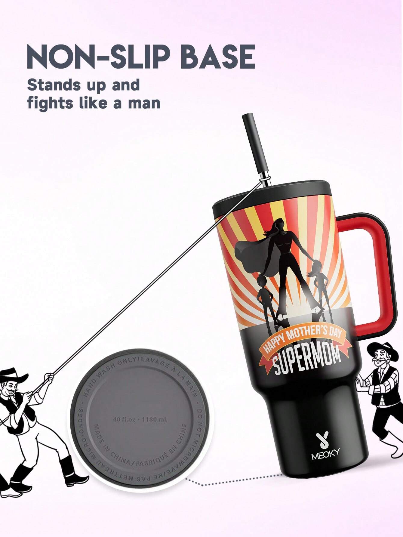 Meoky 40oz Mother’s Day Tumbler