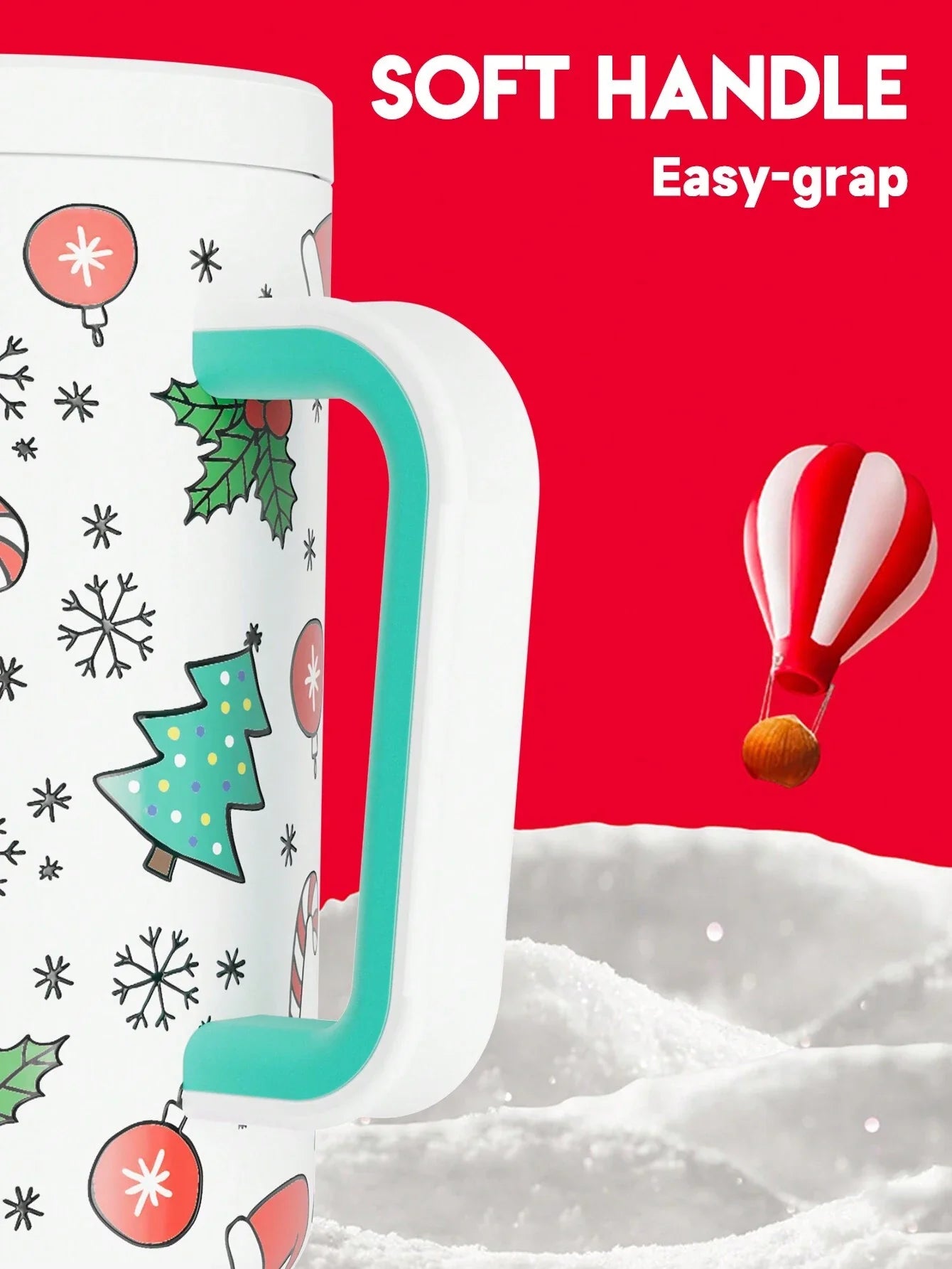 Meoky 40oz Stainless Steel Tumbler