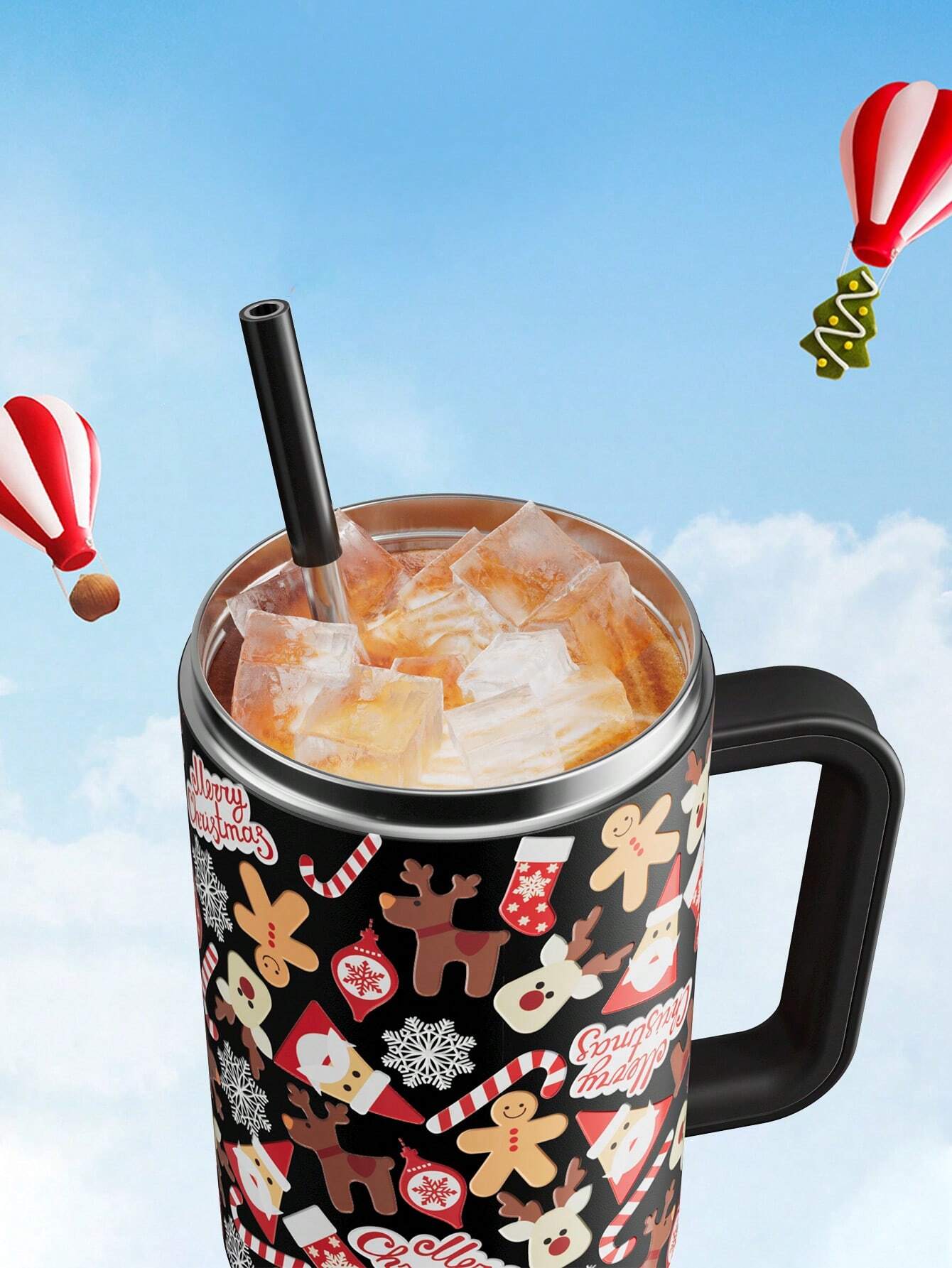 Meoky 40oz Insulated Travel Tumbler