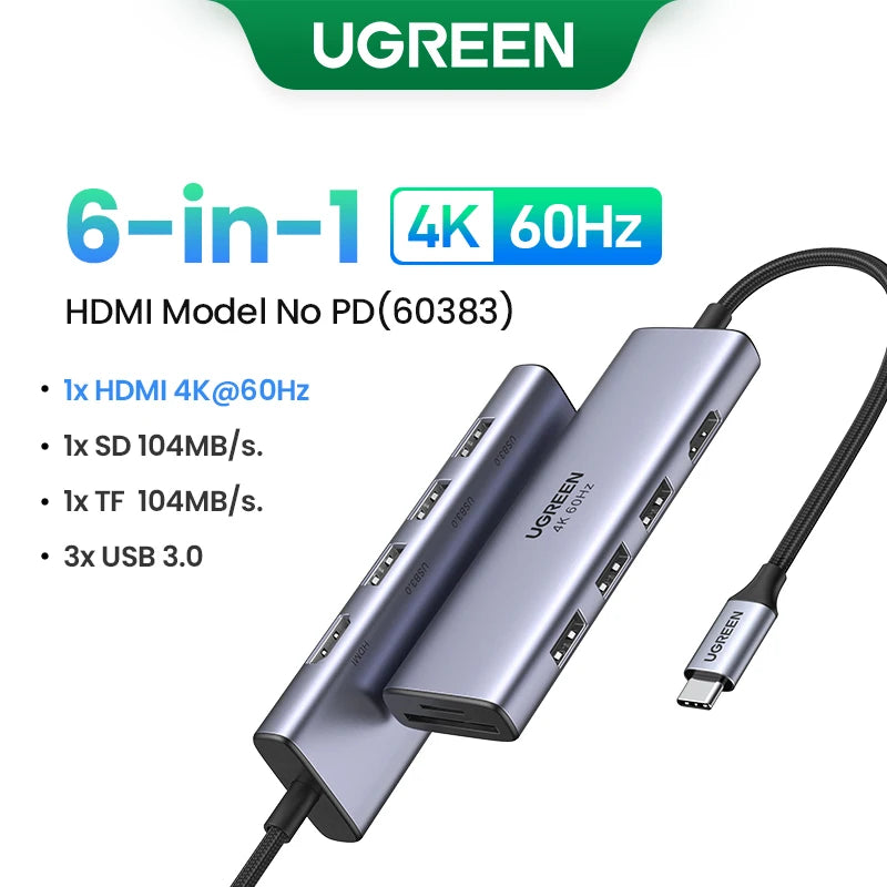 UGREEN 5-in-1 USB-C Hub