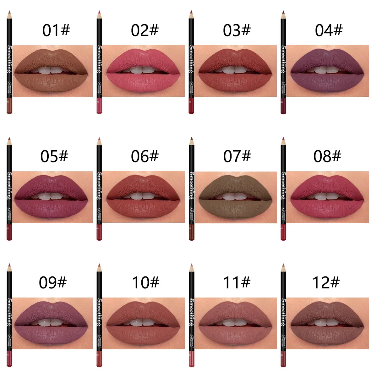 12PCS Matte Lipstick Gift Set