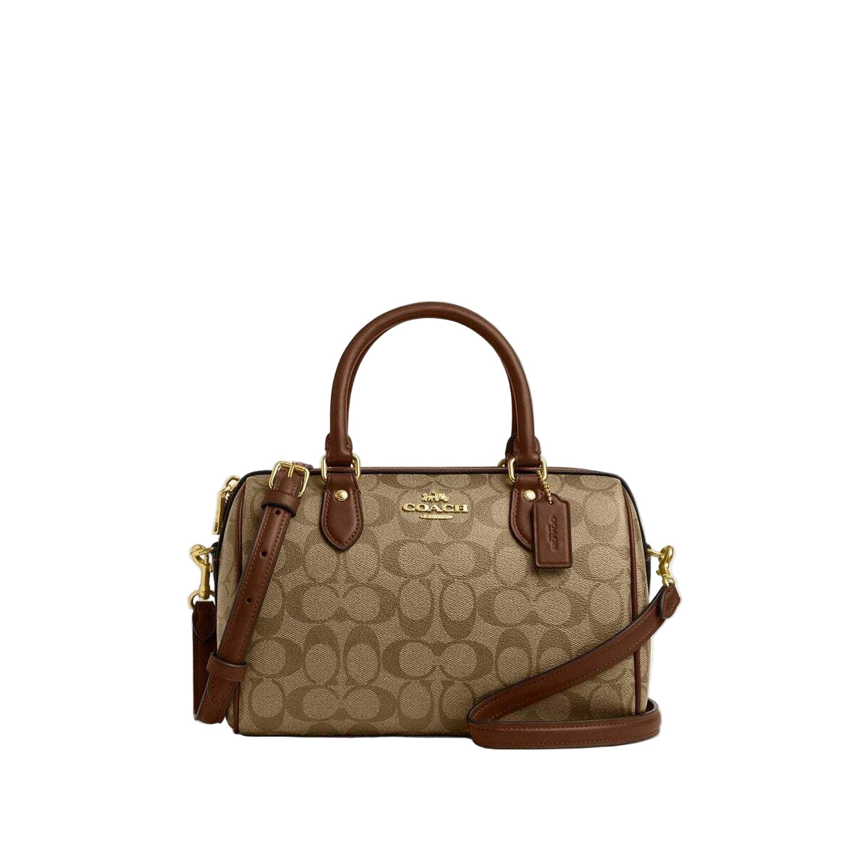 Coach Rowan Satchel PVC Handbag