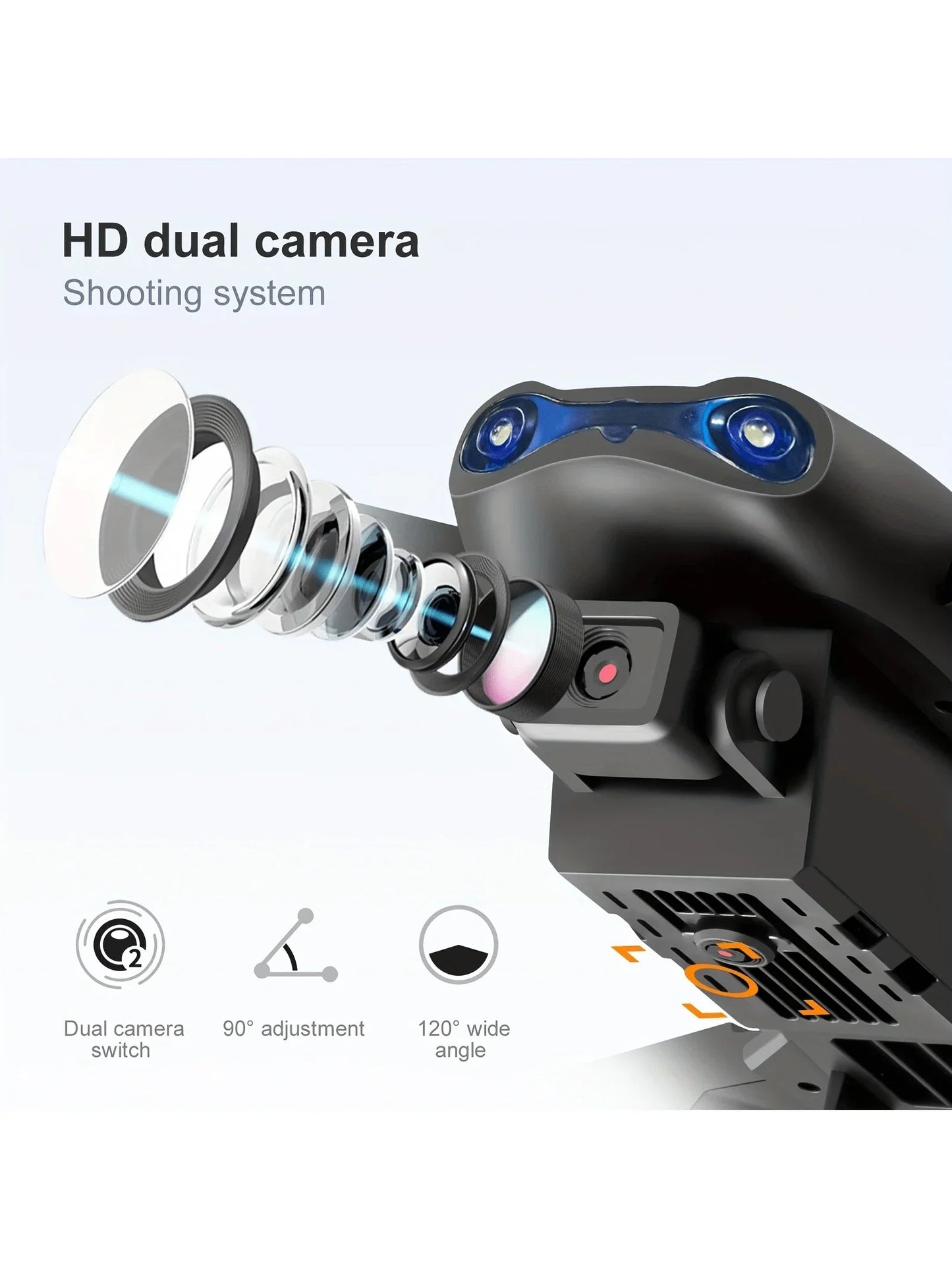 E99 Foldable Obstacle Avoidance Drone