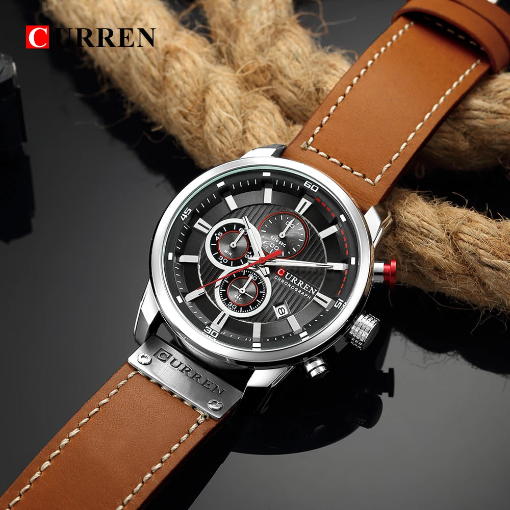 CURREN Luxury Chronograph Men’s Watch