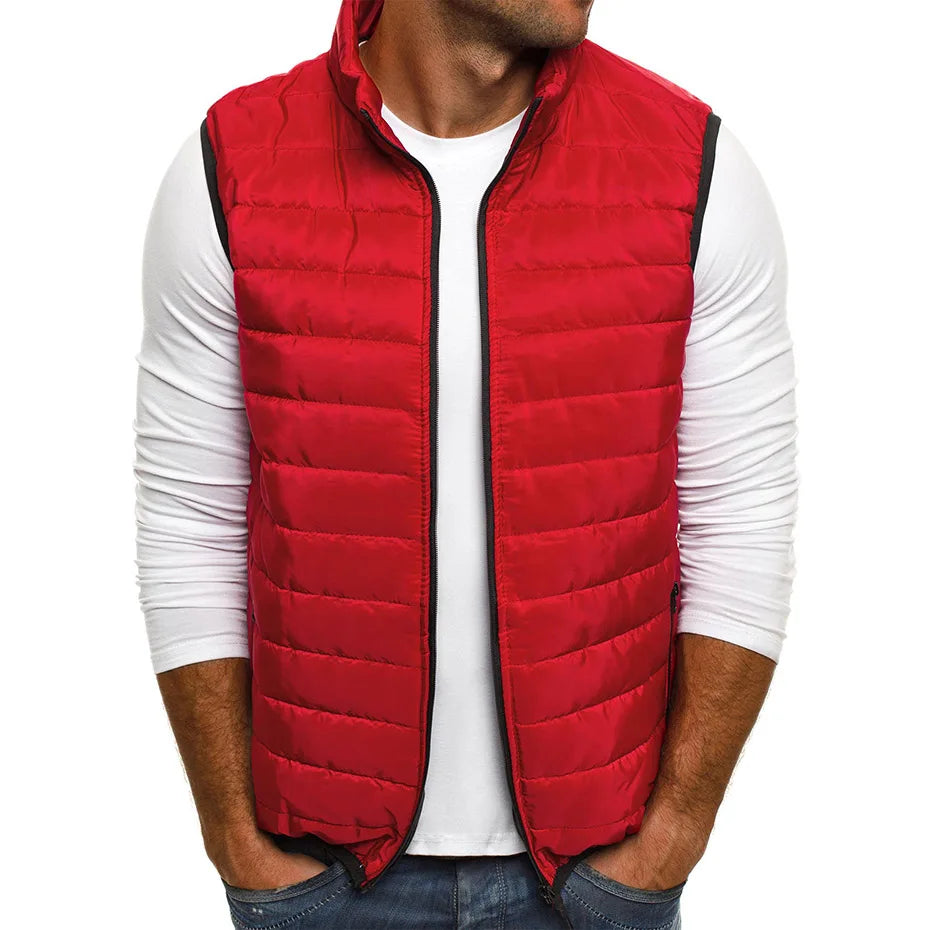 Aiwetin Men’s Cotton-Padded Vest