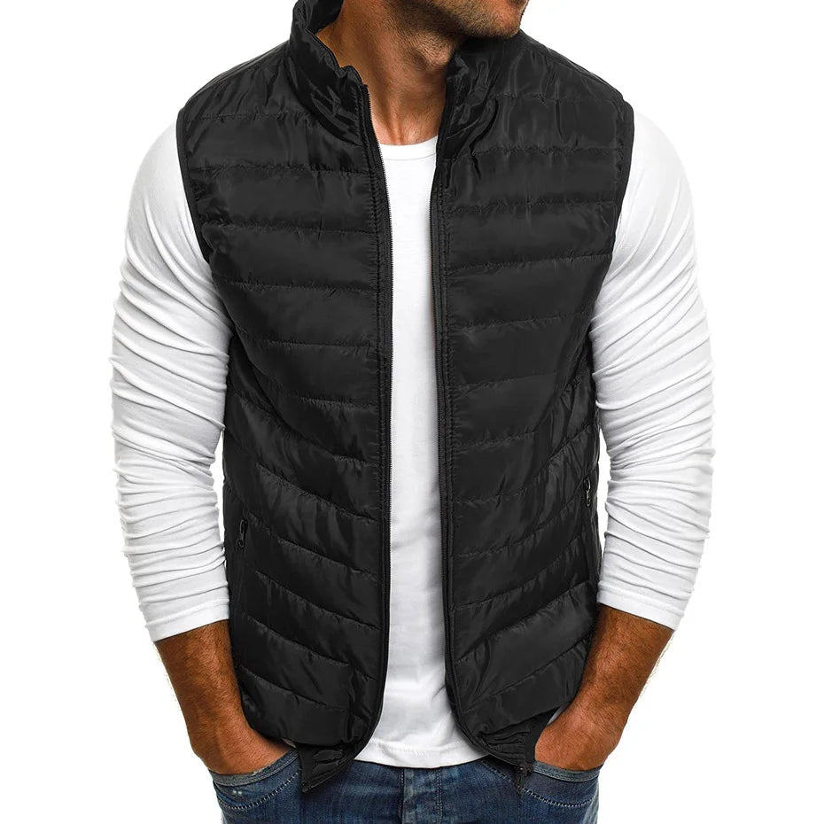 Aiwetin Men’s Cotton-Padded Vest