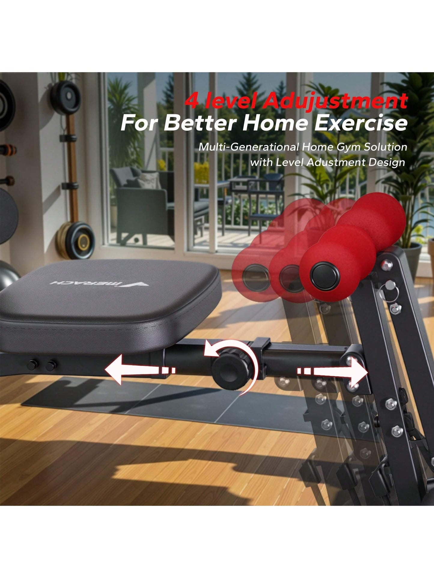 MERACH Adjustable Ab Trainer