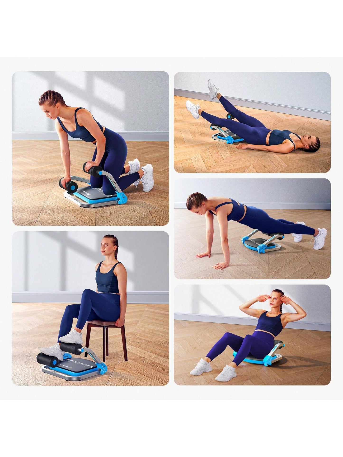 MERACH Adjustable Sit Up Machine