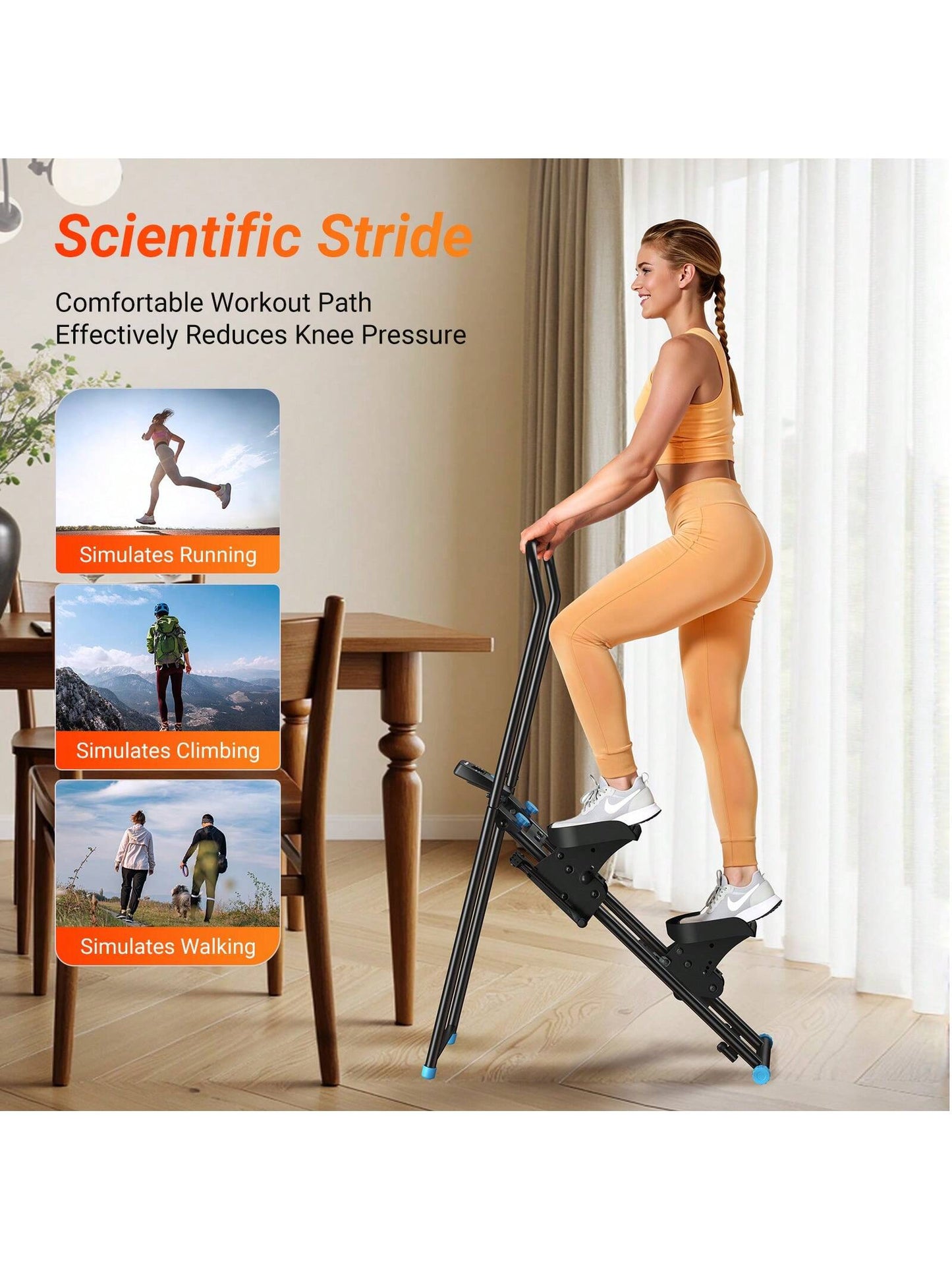 MERACH Adjustable Stair Climber