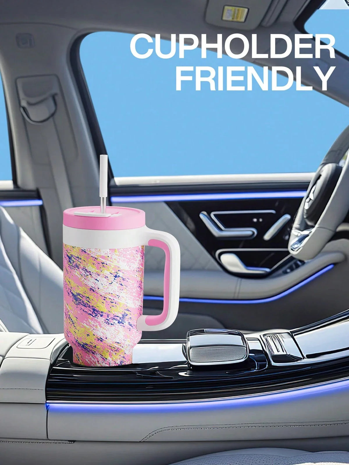 Meoky 40oz Colorful Tumbler