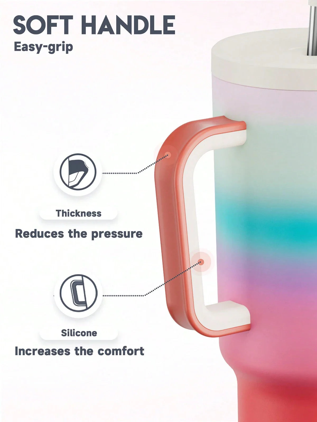 Meoky 40oz Insulated Travel Tumbler