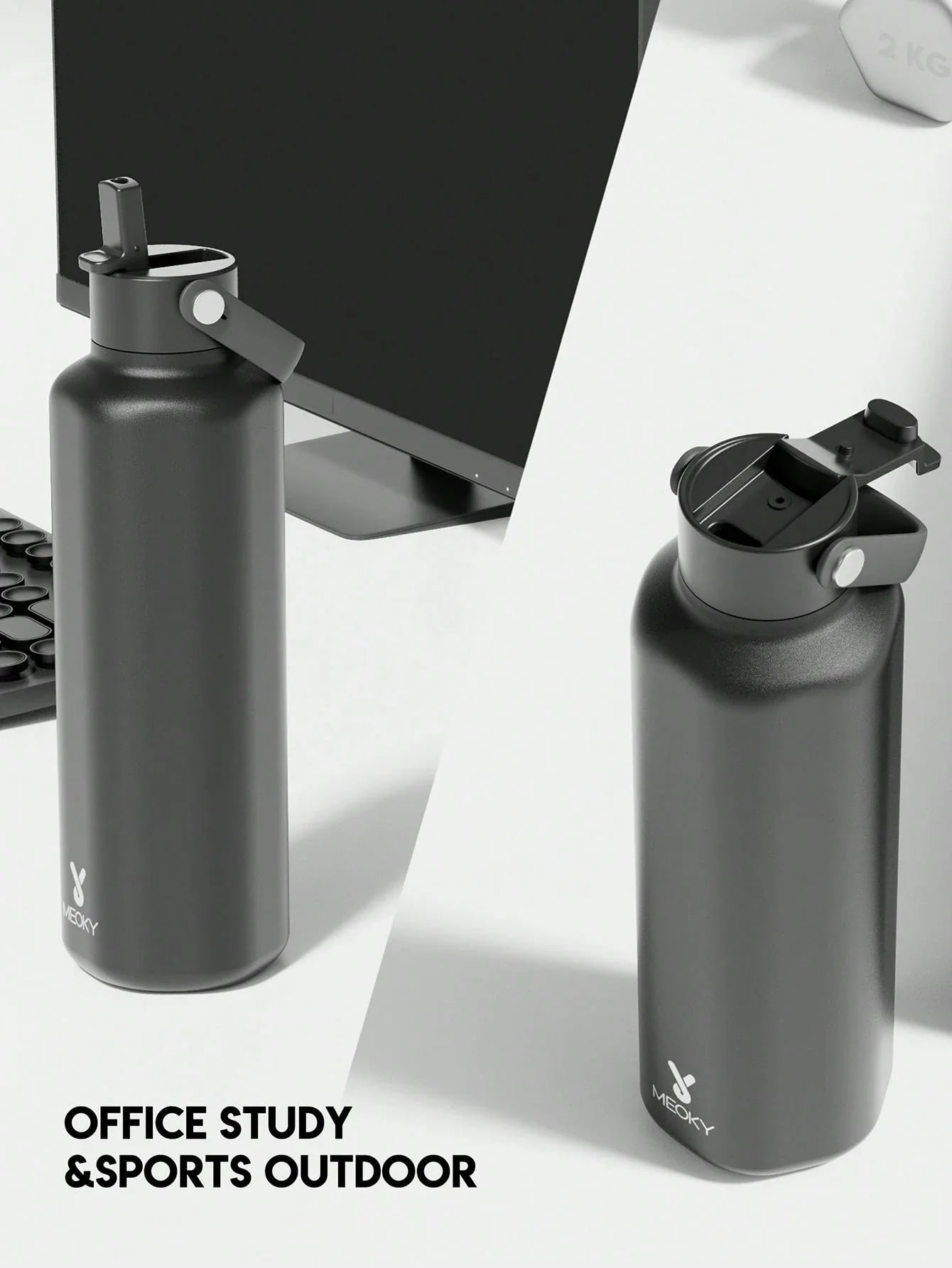 Meoky 24oz Insulated Tumbler Cup