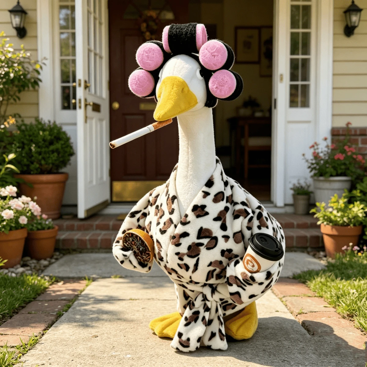 Old Lady Goose Outfit Set