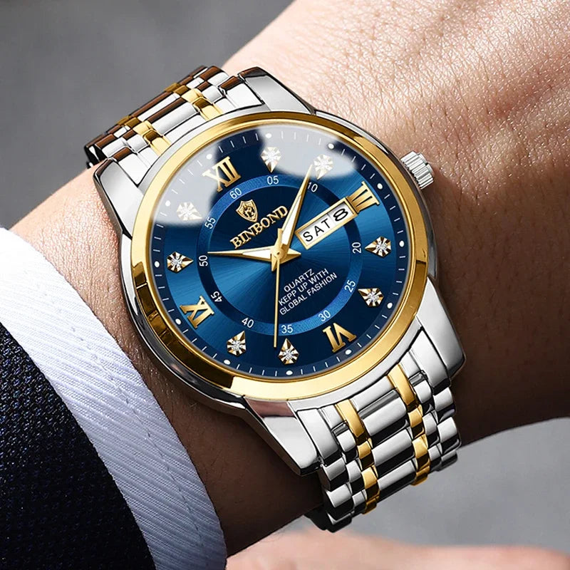 Luxury Men’s Date Business Watch