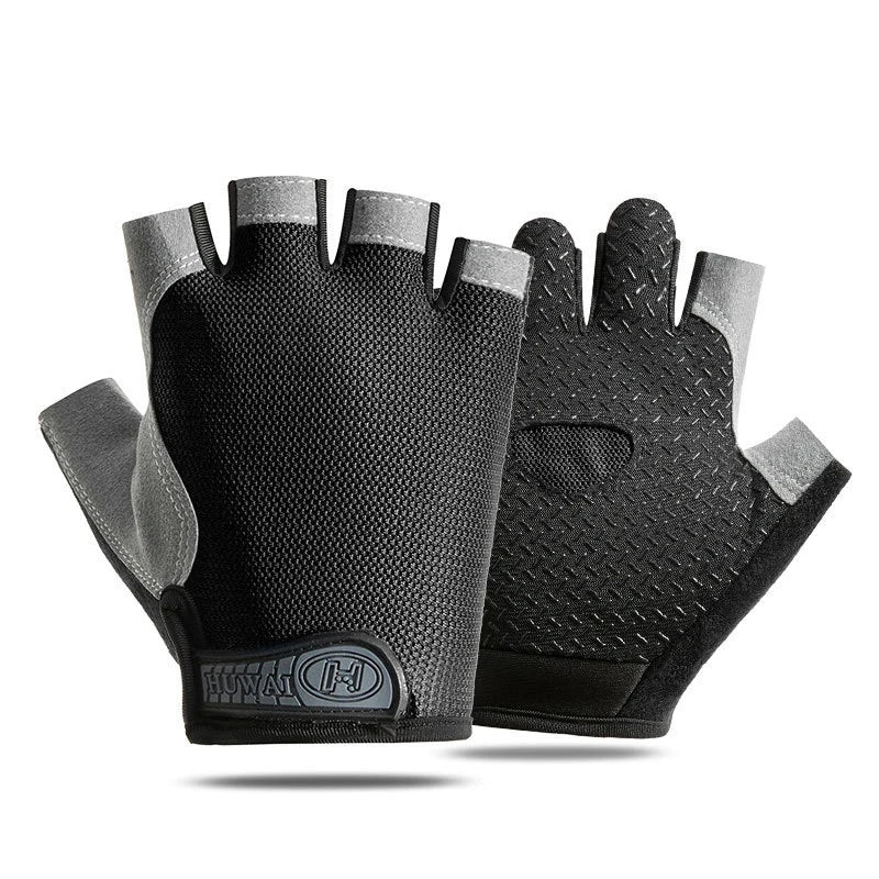 Fingerless Weightlifting Gym Gloves