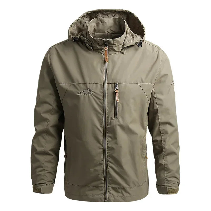 Men’s Autumn Waterproof Windbreaker Jacket