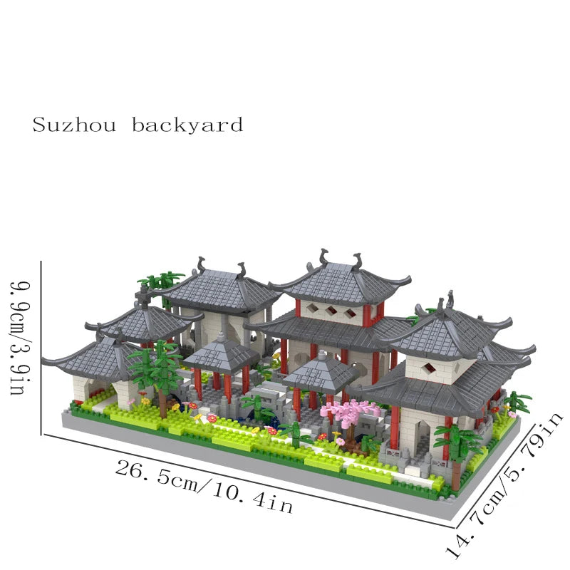 Suzhou Garden Micro Block Puzzle