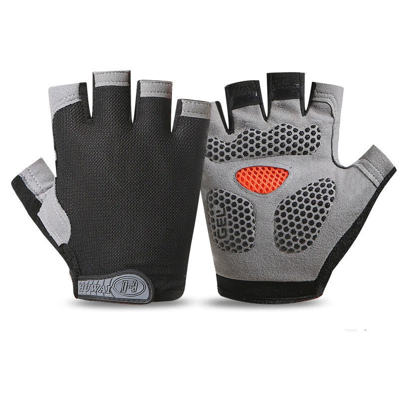 Fingerless Weightlifting Gym Gloves
