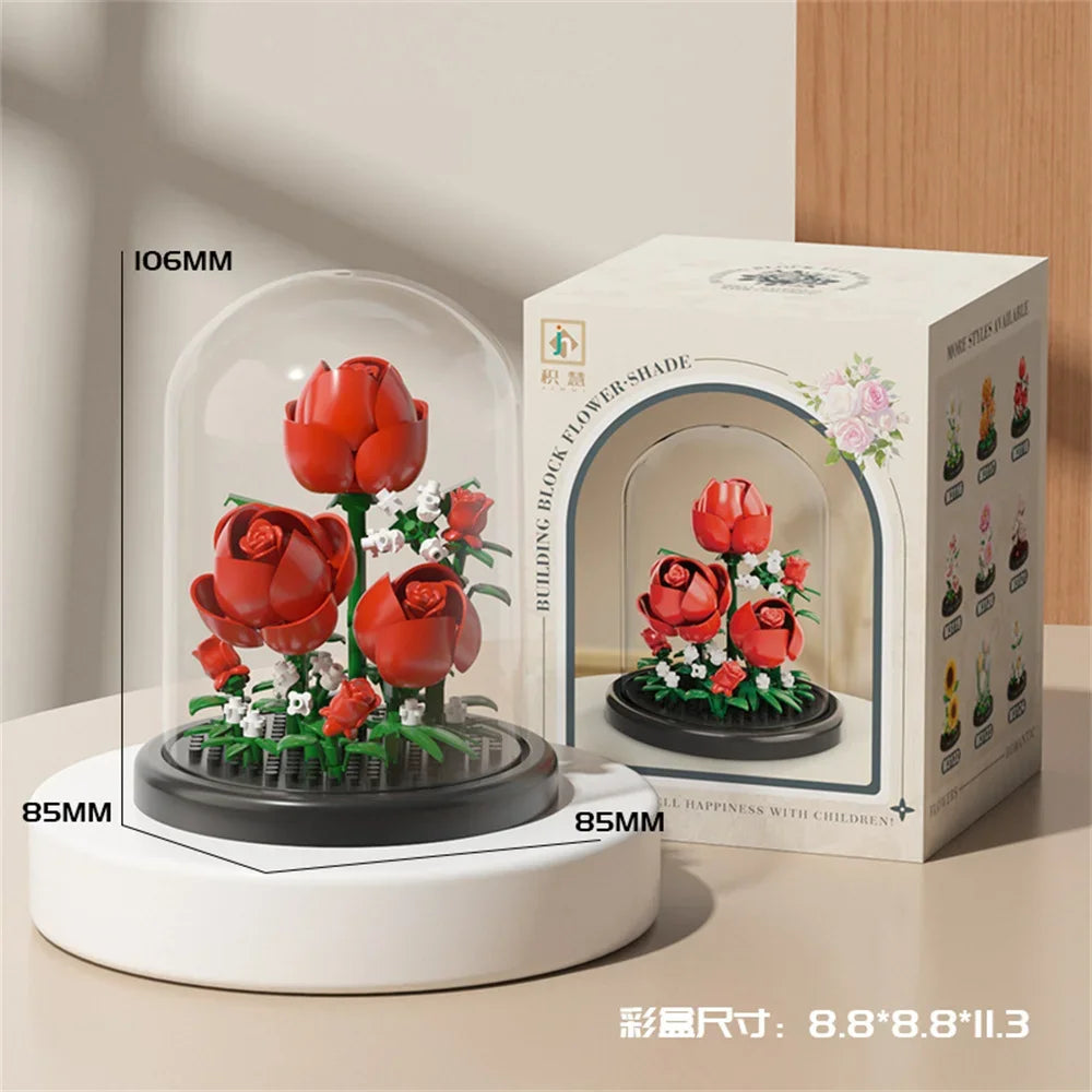 Eternal Flower Building Block Set