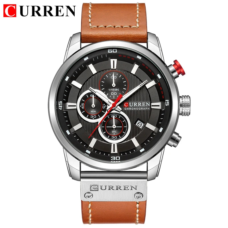 CURREN Luxury Chronograph Men’s Watch