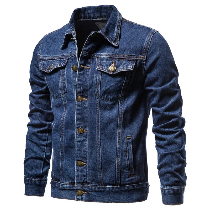 2025 Men’s Vintage Denim Jacket