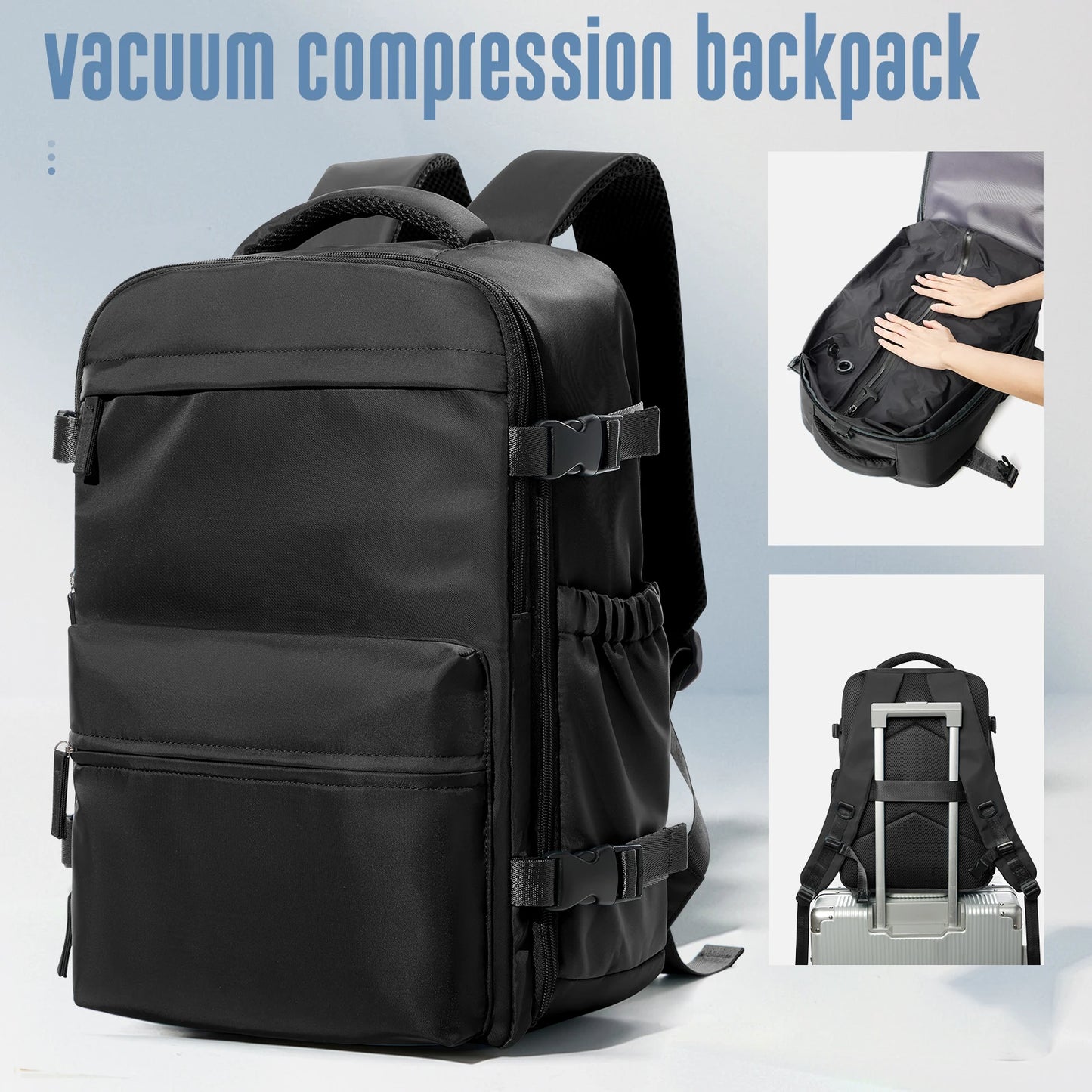 Vacuum Large Capacity Travel Backpack