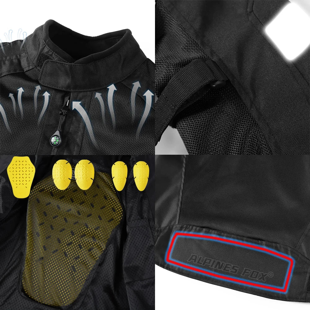 Vemar Summer Motorcycle Protective Jacket