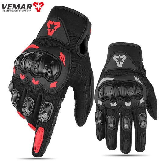VEMAR Full Finger Motorcycle Gloves
