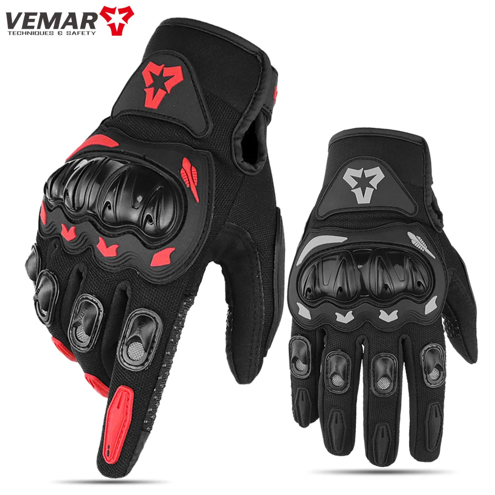 VEMAR Full Finger Motorcycle Gloves