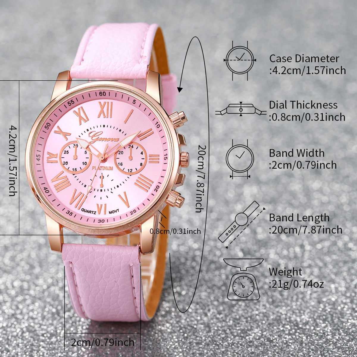 Women’s Fashion Watch Jewelry Set