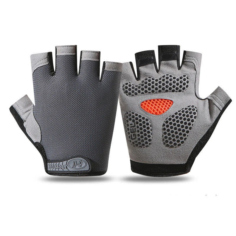 Fingerless Weightlifting Gym Gloves