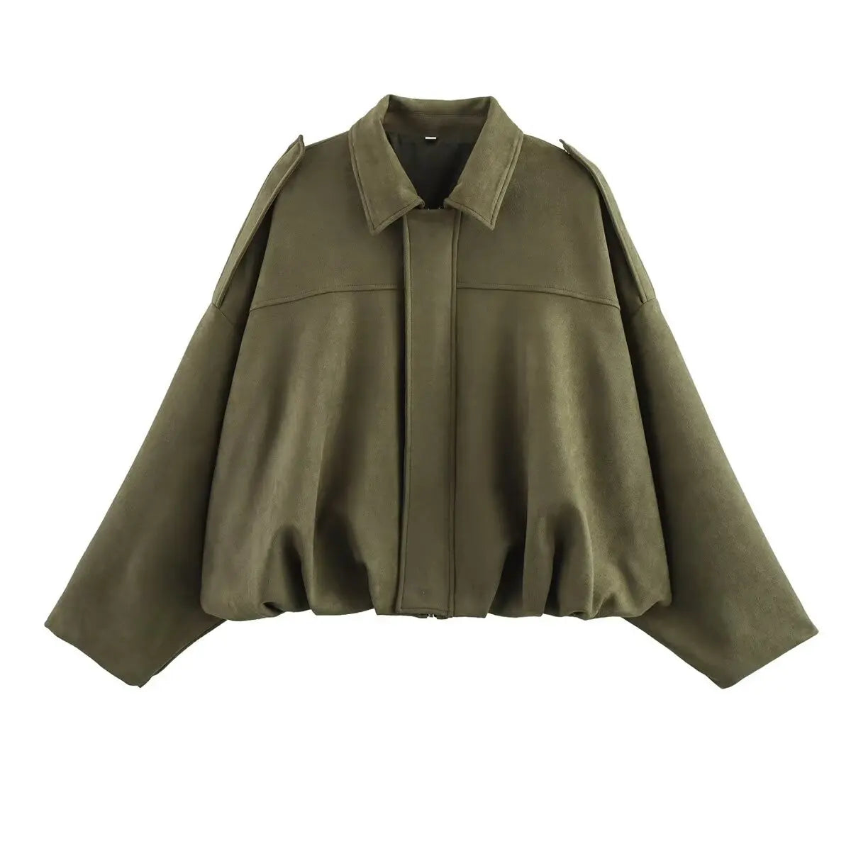 TFMLN 2025 Women Suede Bomber