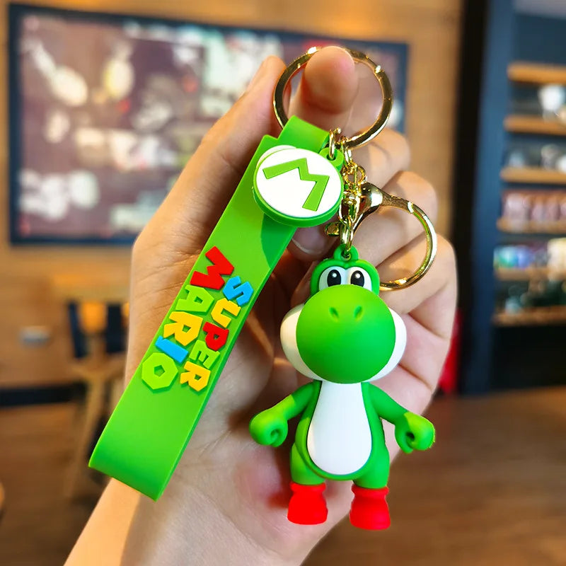 Super Mario Keychain Figure Set