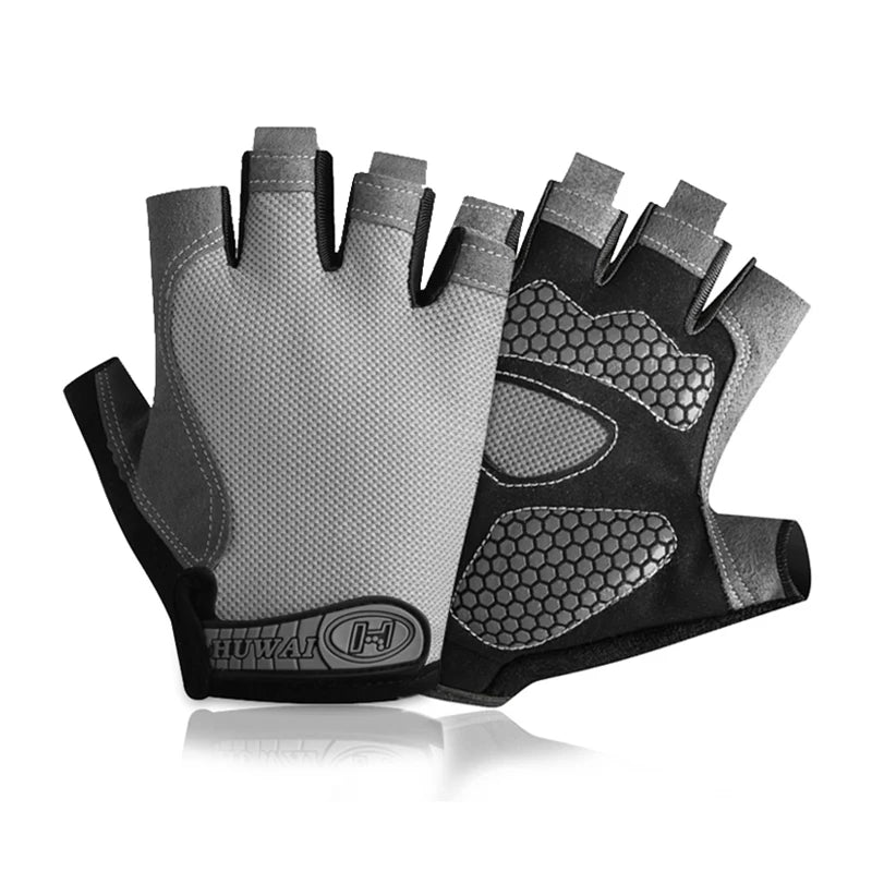 Fingerless Weightlifting Gym Gloves