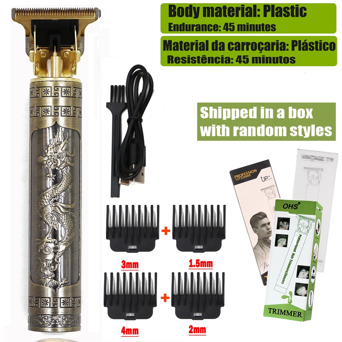 T9 Professional Hair Clipper Trimmer