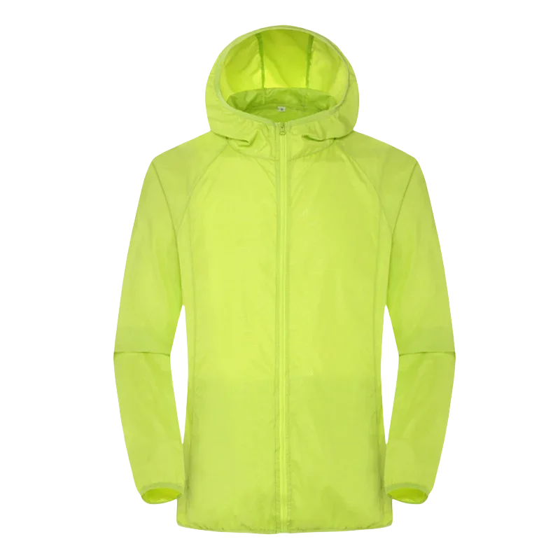 Unisex Waterproof Camping Rain Jacket