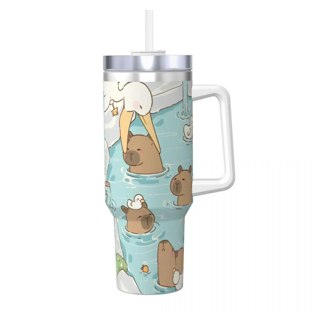 Capibara Nap Stainless Steel Tumbler