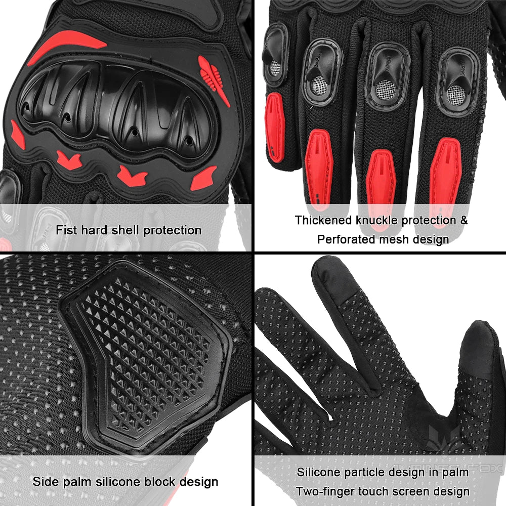 VEMAR Full Finger Motorcycle Gloves