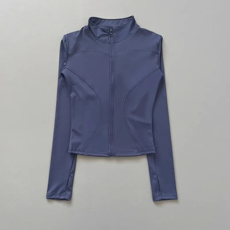 Women’s Slimming Workout Zip Jacket
