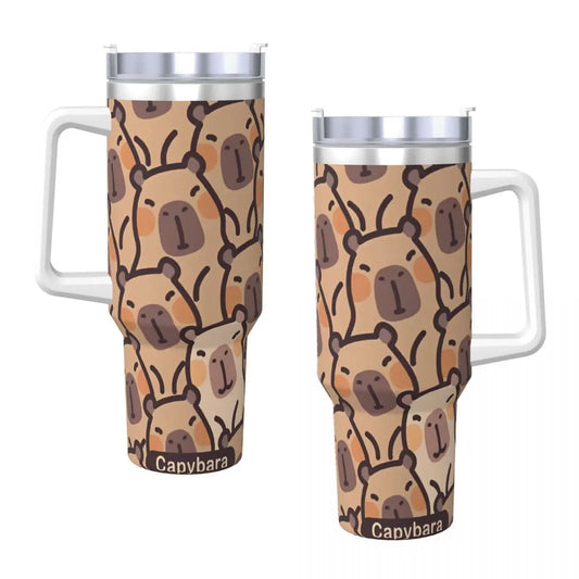 Capibara Nap Stainless Steel Tumbler