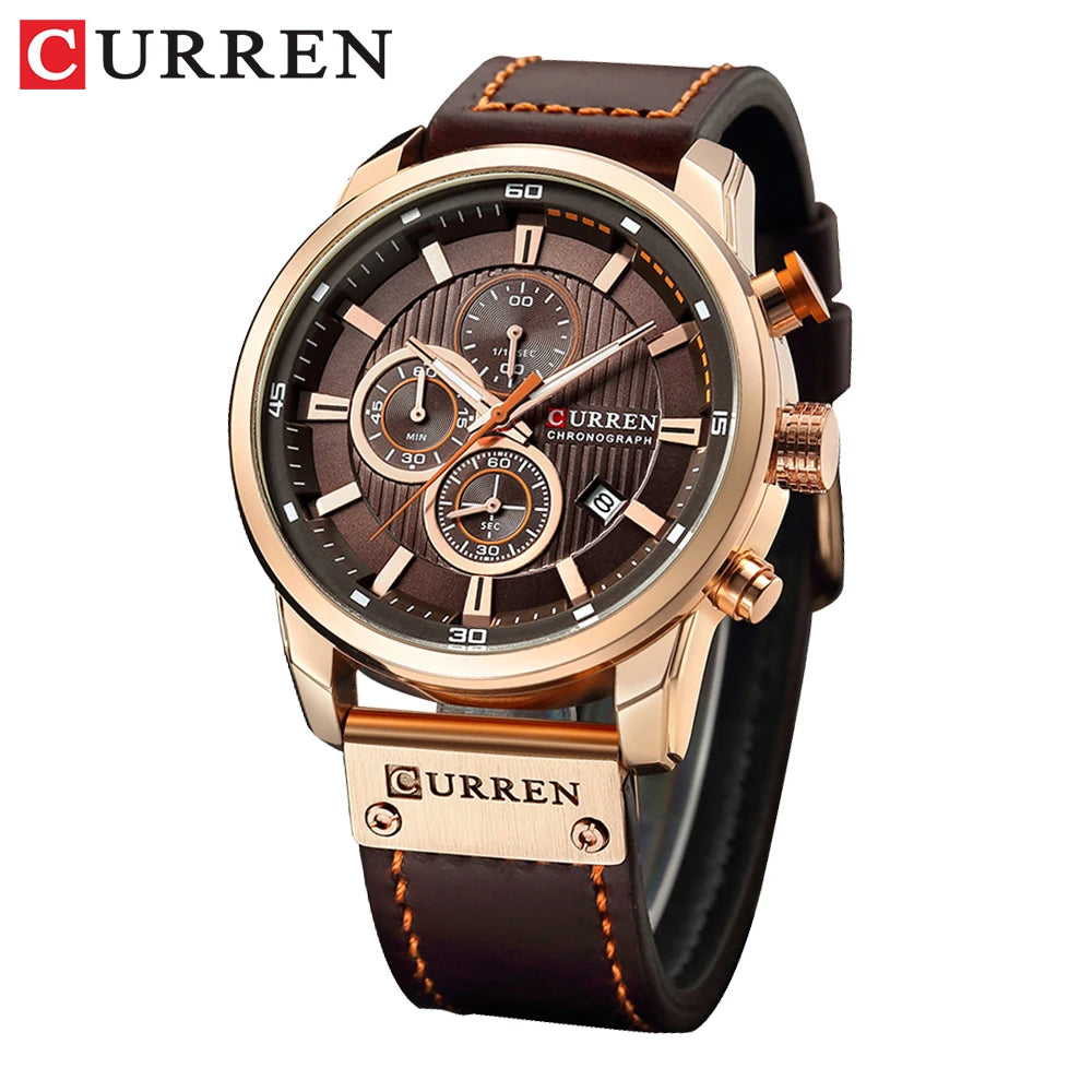 CURREN Luxury Chronograph Men’s Watch