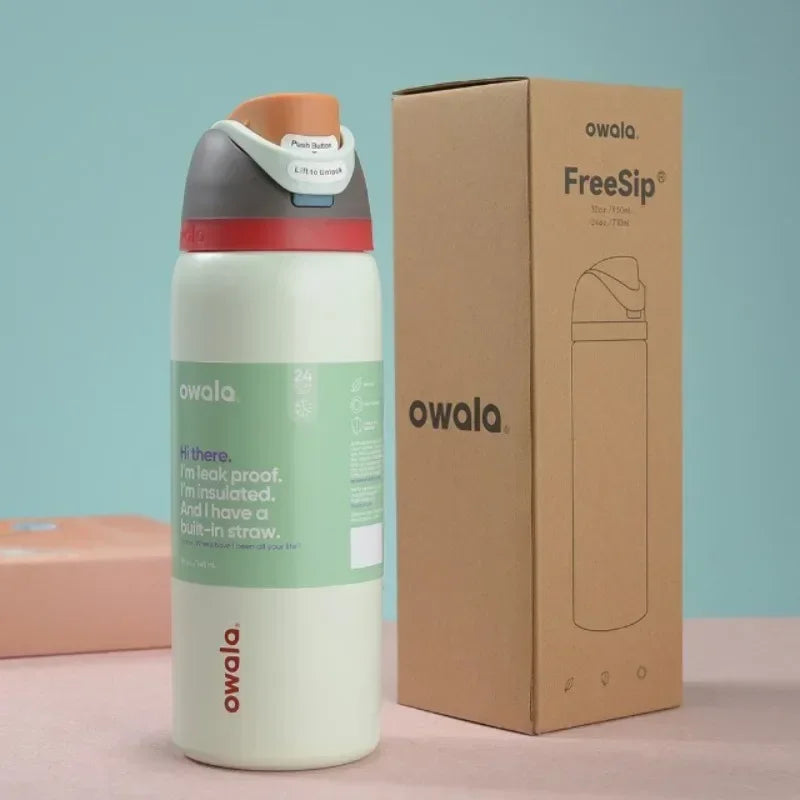 Owala Free Sip Water Bottle Rose