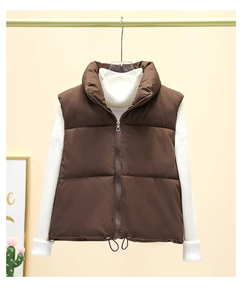 Women’s Warm Quilted Down Vest